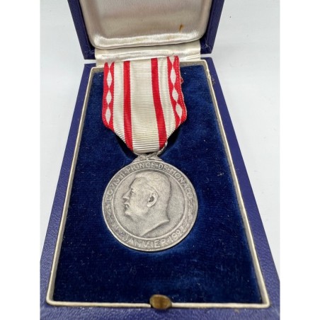Monaco - Médaille du travail argent - Louis II 