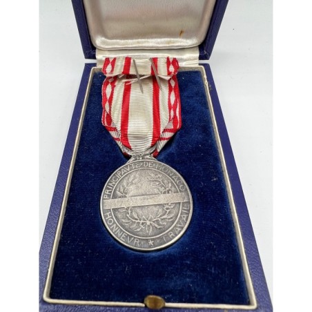 Monaco - Médaille du travail argent - Louis II 