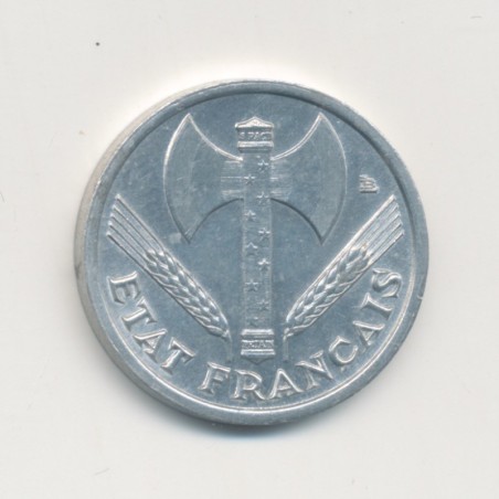 50 Centimes État Français - 1942 - alu poids faible - TTB+