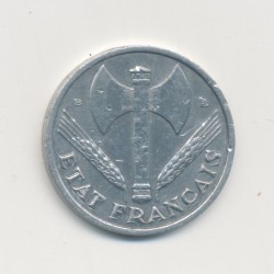 50 Centimes État Français - 1944 B - alu poids faible - TTB+ 2