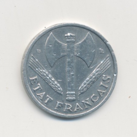 50 Centimes État Français - 1944 B - alu poids faible - TTB+