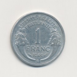 1 Franc Morlon - 1946 B - alu - TTB