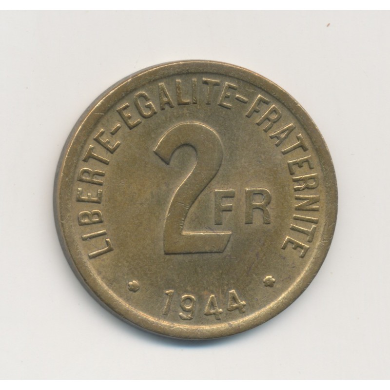2 Francs France libre - 1944 - SUP