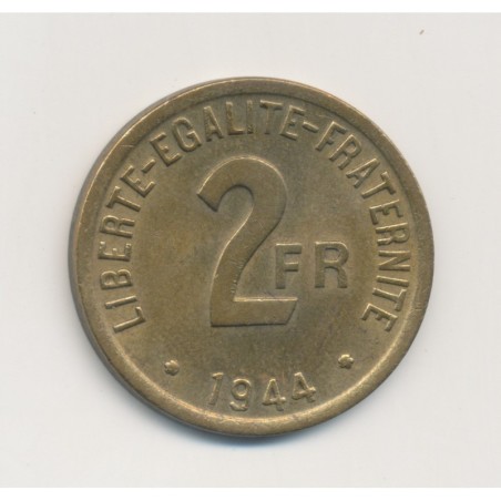 2 Francs France libre - 1944 - SUP