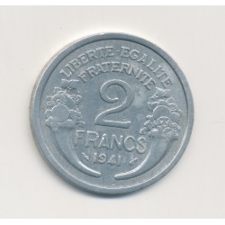 2 Francs Morlon - 1941 - alu - TTB+