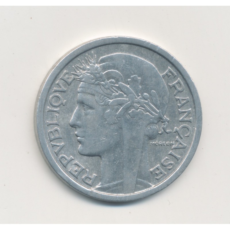 2 Francs Morlon - 1945 - alu - TTB