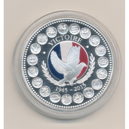 Euro de la victoire et de la paix - 2015 - argent 38g - 2.250 ex