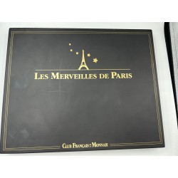 Coffret 5 Médailles - Les Merveilles de Paris - en or 2