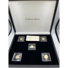 Coffret 5 Médailles - Les Merveilles de Paris - en or