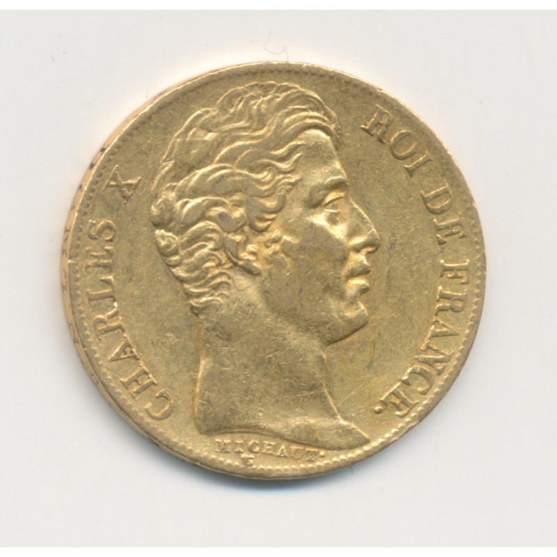 Charles X - 20 Francs Or - 1828 A Paris - TTB