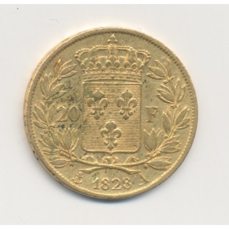 Charles X - 20 Francs Or - 1828 A Paris - TTB