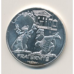 10 Euro Asterix - 2015 - fraternité - Panoramix chaudron - argent 17g 0,333 