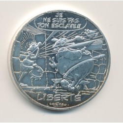 10 Euro Asterix - 2015 - liberté - Chef gaulois et sa femme - argent 17g 0,333 