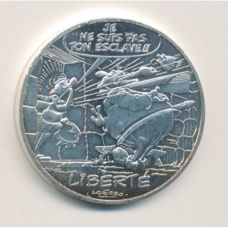 10 Euro Asterix - 2015 - liberté - Chef gaulois et sa femme - argent 17g 0,333 