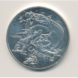 10 Euro Asterix - 2015 - liberté - asterix et obelix rires - argent 17g 0,333 