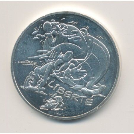 10 Euro Asterix - 2015 - liberté - asterix et obelix rires - argent 17g 0,333 