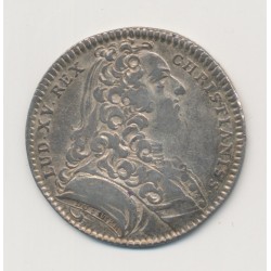 Jeton - Louis XV - États de bretagne - 1738 - argent - TTB