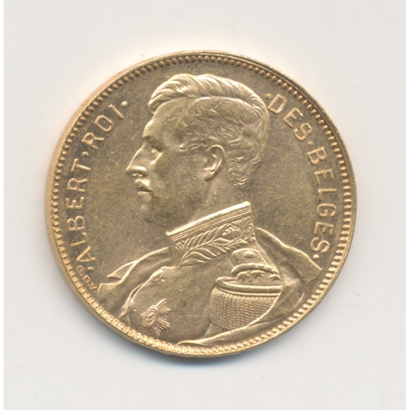 Belgique - 20 Francs - 1914 - Albert I - SPL