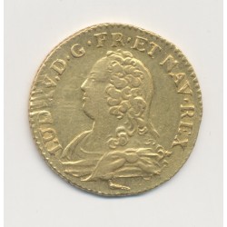 Louis XV - Louis d'or aux lunettes - 1736 Y Bourges - TTB