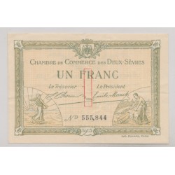 Dept79 - 1 Franc 1915 - 2 Sévres - TTB