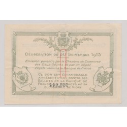 Dept79 - 1 Franc 1915 - 2 Sévres - TTB 2