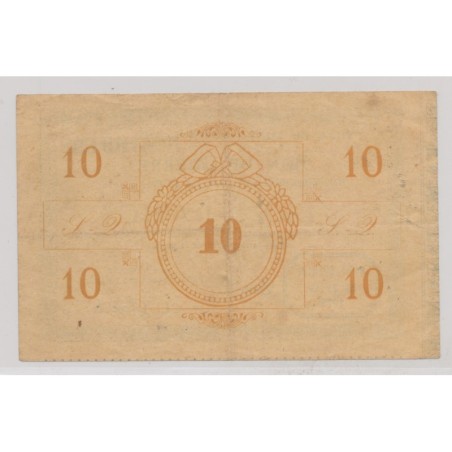 Dept02 - 10 Francs 1915 - St Quentin - TB