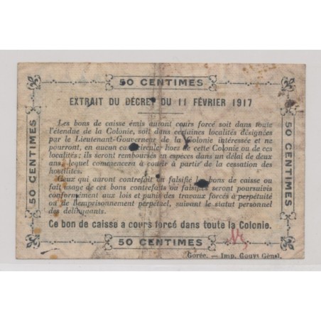 Sénégal - 50 Centimes 1917 - TB