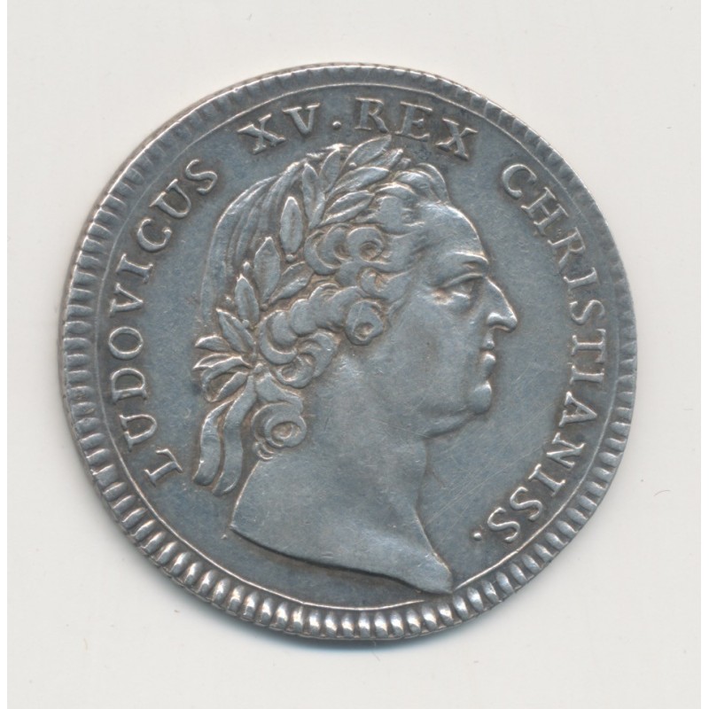 Jeton - Louis XV - Extraordinaire des guerres - 1771 - argent - TTB+