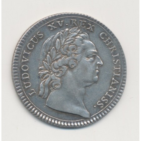 Jeton - Louis XV - Extraordinaire des guerres - 1771 - argent - TTB+