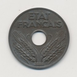 20 Centimes État Français - 1944 - fer - SUP 2