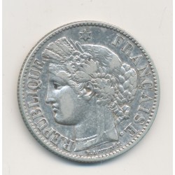Cérès - 2 Francs - 1872 K Bordeaux - avec légende - TB/TB+