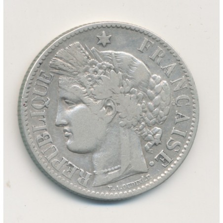 Cérès - 2 Francs - 1894 A Paris - avec légende - TB/TB+