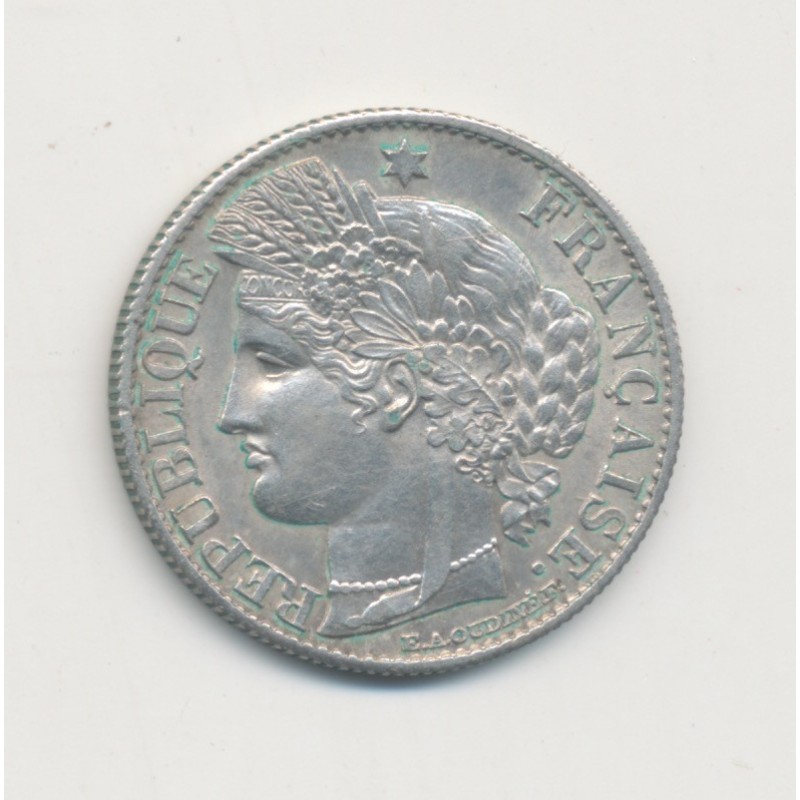 50 centimes Cérès - 1894 A Paris - SUP+