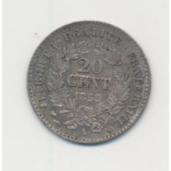 20 centimes Cérès - 1850 A Paris - TTB+ 2