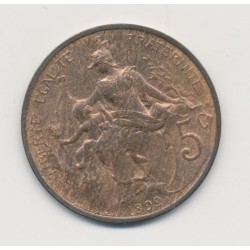 5 Centimes Dupuis - 1899 - SUP - bronze 
