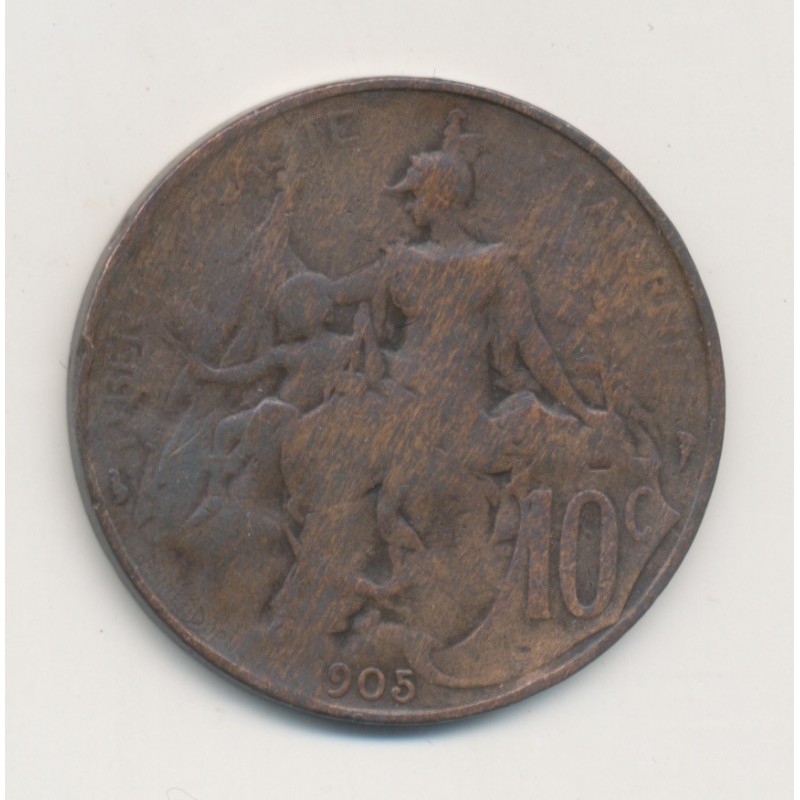 10 Centimes Dupuis - 1905 - bronze - B