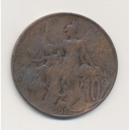 10 Centimes Dupuis - 1905 - bronze - B