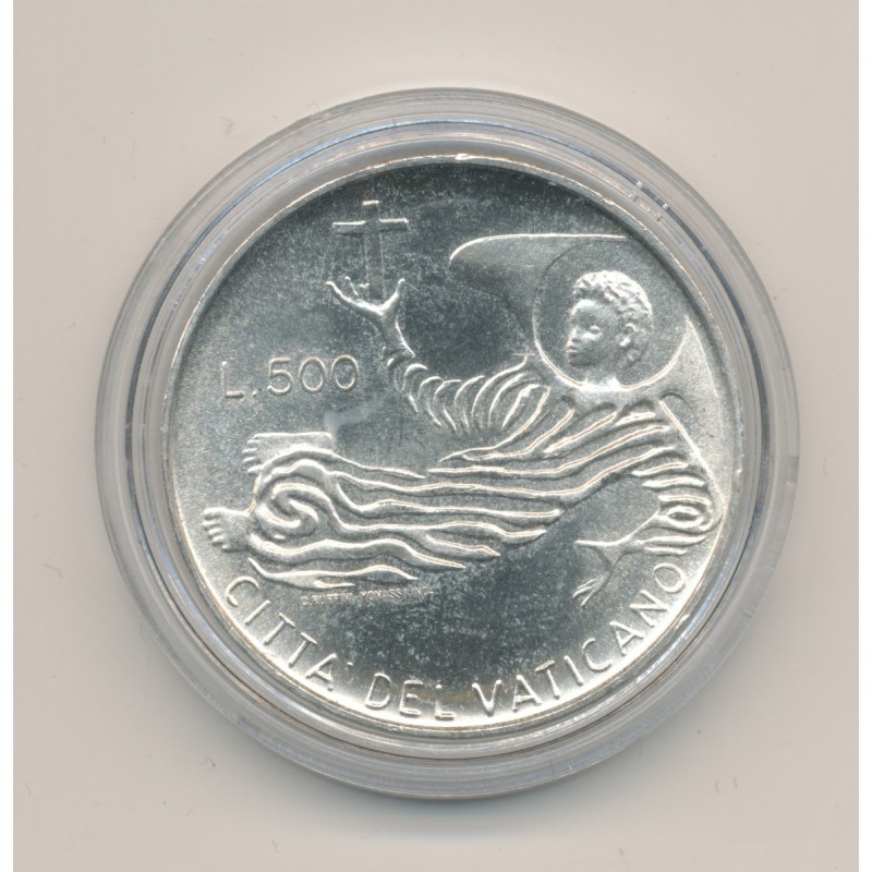 Vatican - 500 Lire 1969 - Paul VI - argent - FDC