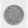 20 centimes Napoléon III - 1866 K Bordeaux - Tête laurée - TTB
