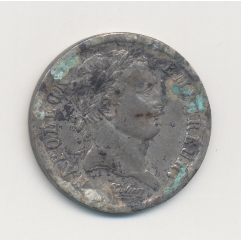 Napoléon Empereur - 1/2 Franc - 1808 K Bordeaux - argent - TB+