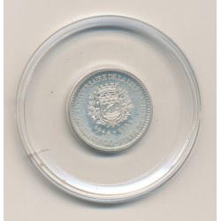 Médaille - Charles De gaulle - 40e anniversaire libération de Paris - argent - 1984 - 21mm - avec certificat 2