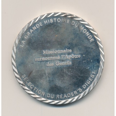 Médaille - St Paul - argent 50g - TTB+