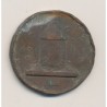 Médaille maçonnique - Loge des amis bienfaisants et des imitateurs osiris - 1840 - bronze - TB