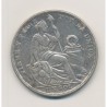 Pérou - 1 Sol 1924 Lima - argent