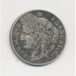50 centimes Cérès - 1872 K Bordeaux - TTB