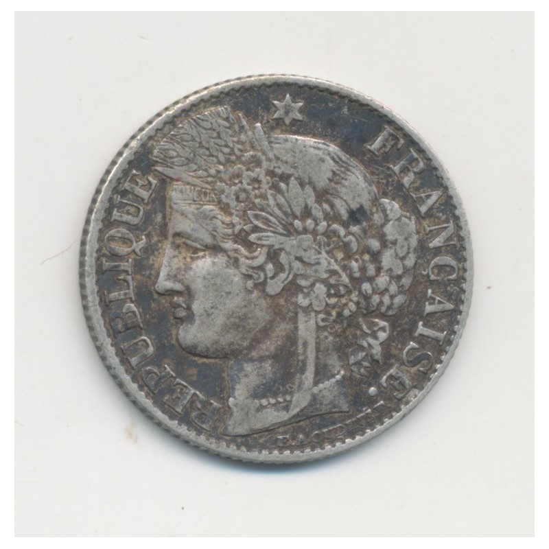 50 centimes Cérès - 1872 K Bordeaux - TTB