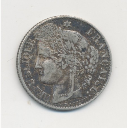 50 centimes Cérès - 1872 K Bordeaux - TTB