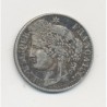 50 centimes Cérès - 1872 K Bordeaux - TTB