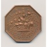 Jeton - Horticulture de la Seine - 1841 - cuivre - SUP