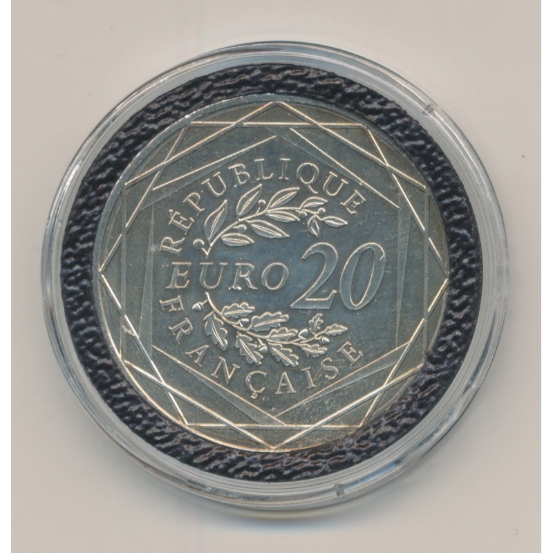 20 Euro 2018 - Marianne - argent